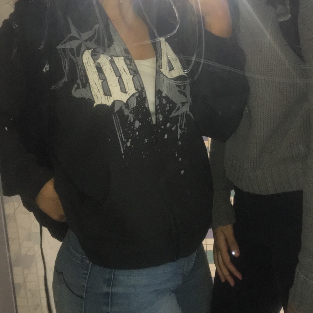Black hoodie